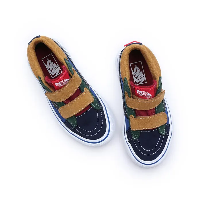 Vans View All Kids Sk8Mid Reissue Hook And Loop MTE1 Shoes 48 Years Multicolour