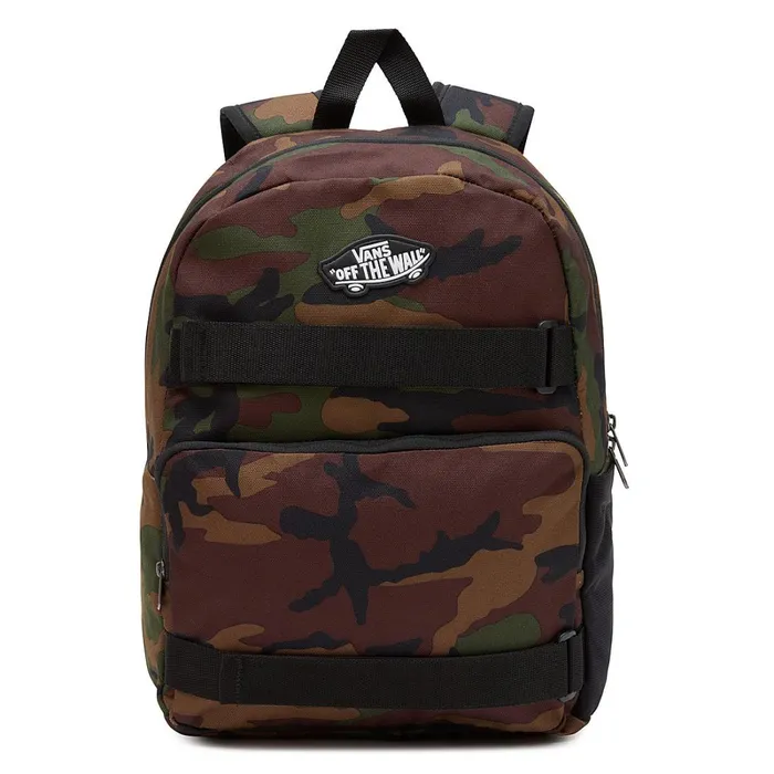 Vans View All Kids Skatepack Backpack Green Brown