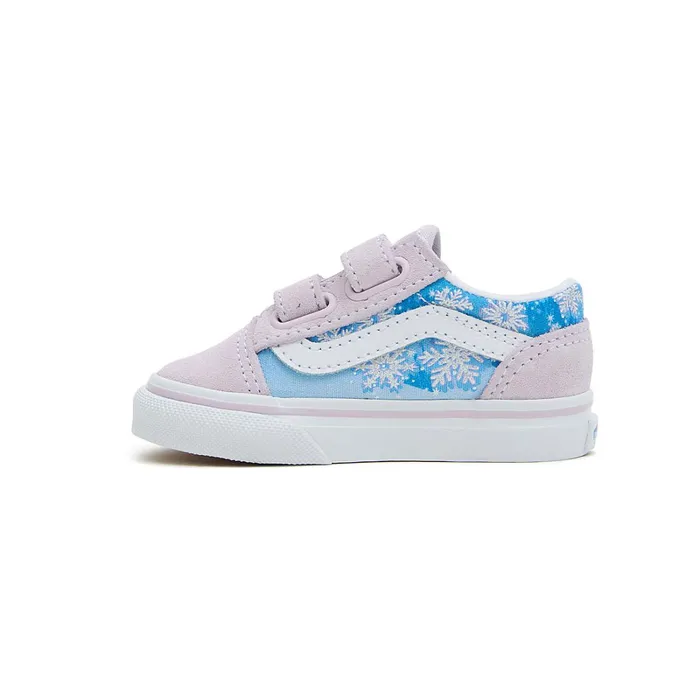 Vans View All Kids Toddler Old Skool Hook And Loop Shoes 14 Years Purple