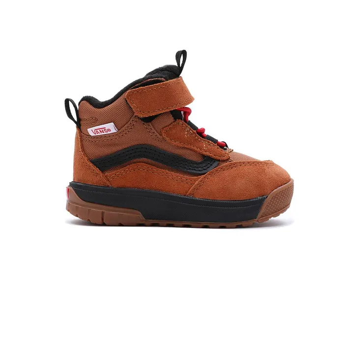 Vans View All Kids Toddler UltraRange Hi Hook And Loop MTE1 Shoes 14 Years Black Brown