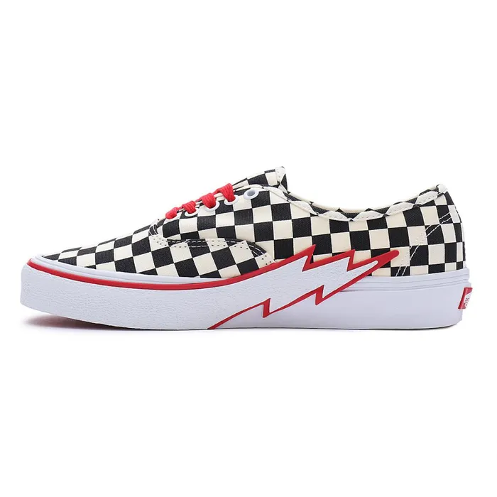 Vans View All Men Authentic Bolt Checkerboard Shoes Black White