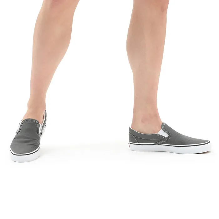 Vans View All Men Canvas Classic SlipOn Shoes Grey