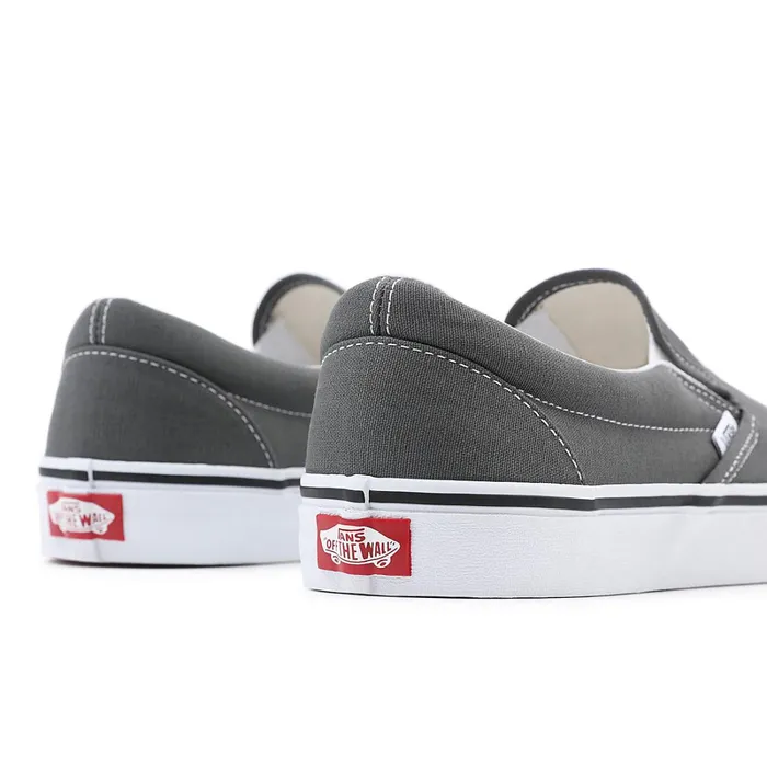 Vans View All Men Canvas Classic SlipOn Shoes Grey