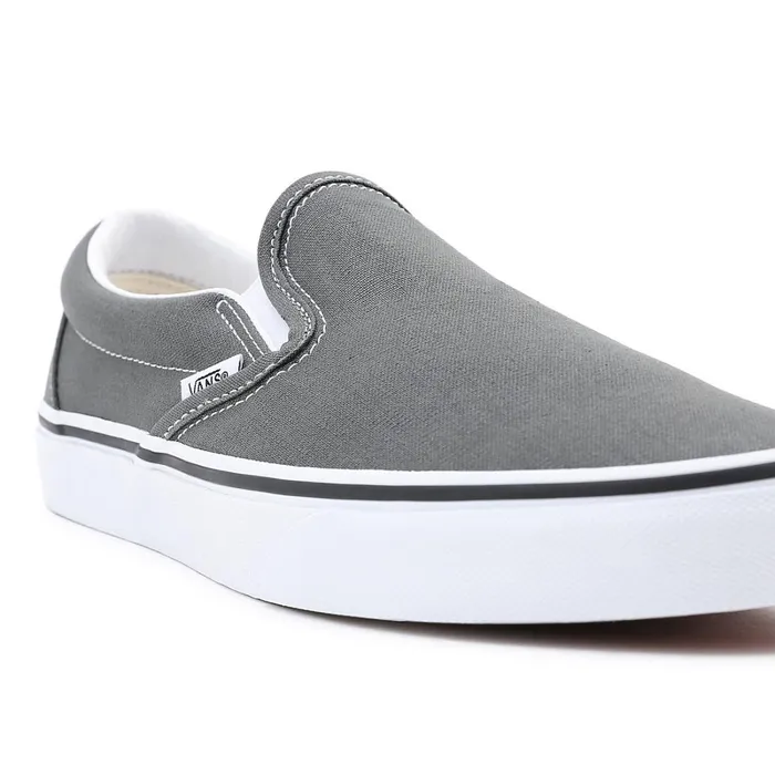 Vans View All Men Canvas Classic SlipOn Shoes Grey