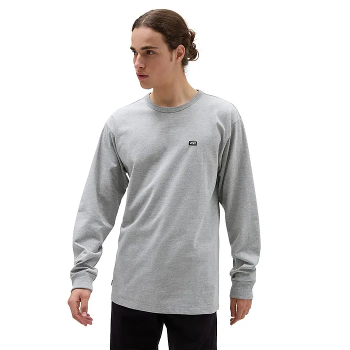 Vans View All Men Off The Wall Classic Long Sleeve TShirt Grey