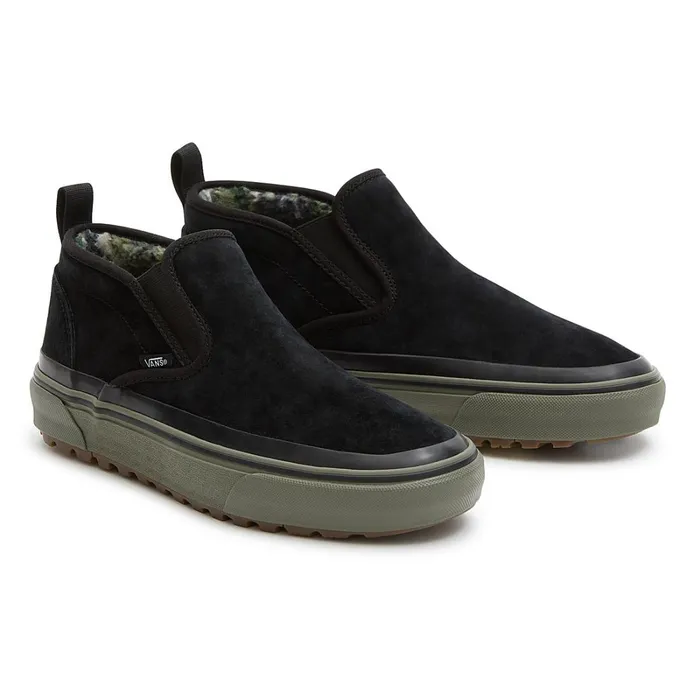 Vans View All Men Rain Camo Mid Slip MTE1 Shoes Green