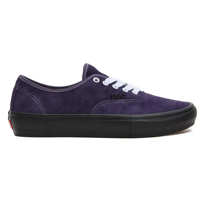 Vans View All Men Skate Authentic Pig Suede Shoes Purple