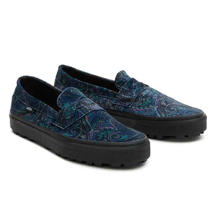 Vans View All Men Style 53 Velvet Shoes Blue