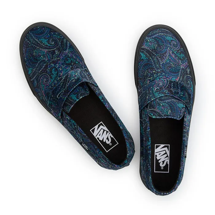 Vans View All Men Style 53 Velvet Shoes Blue