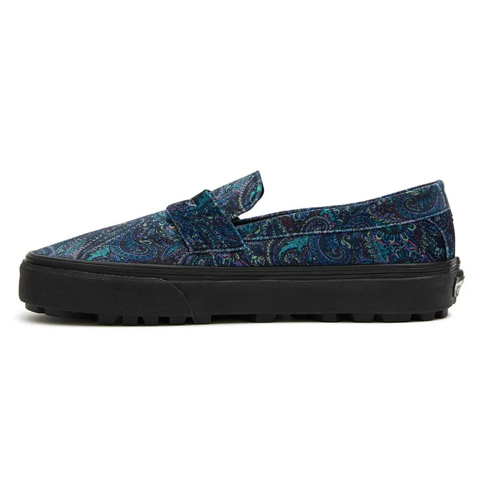 Vans View All Men Style 53 Velvet Shoes Blue