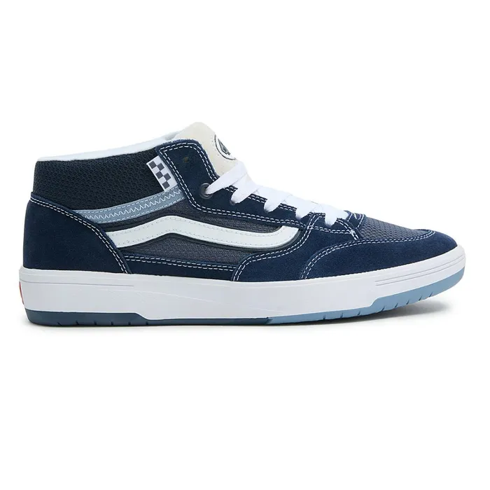 Vans View All Men Zahba Mid Shoes Blue