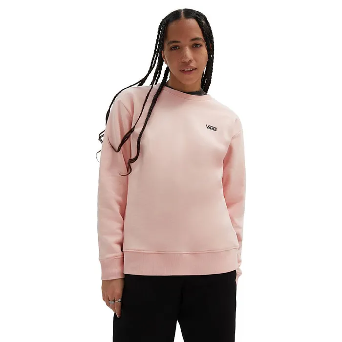 Vans View All Women Flying V Boyfriend Fit Crew Sweatshirt Pink
