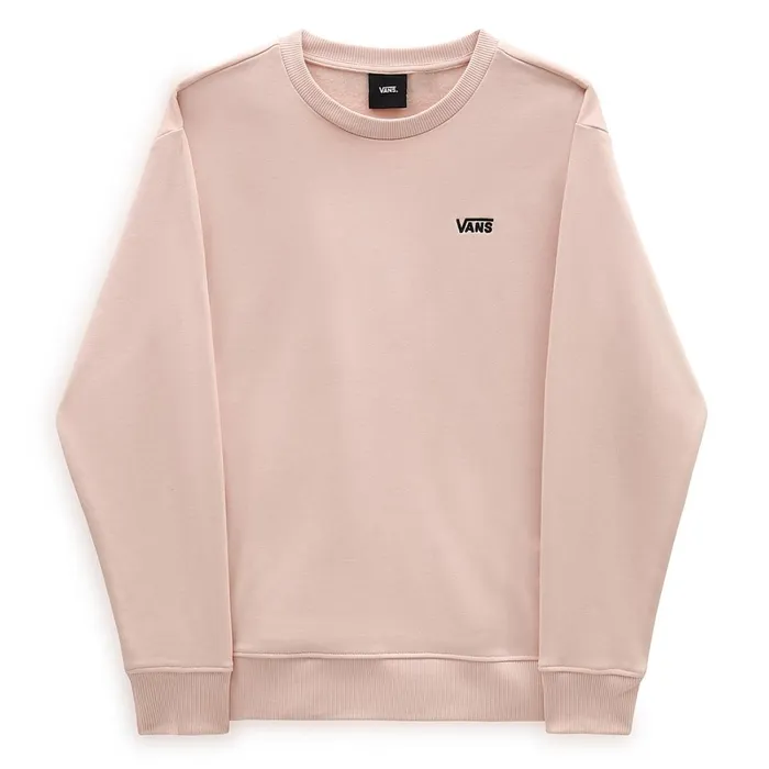 Vans View All Women Flying V Boyfriend Fit Crew Sweatshirt Pink