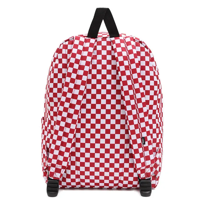 Vans View All Women Old Skool Check Backpack Red