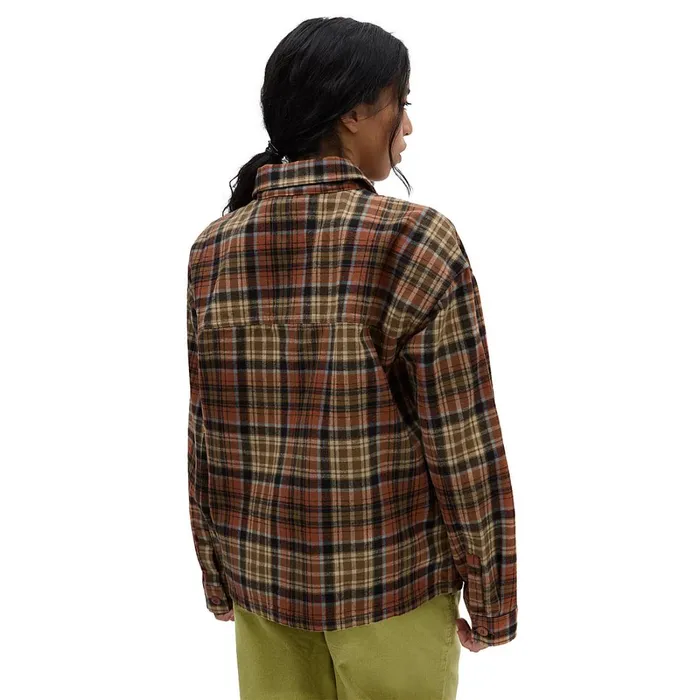 Vans View All Women Roadside Shacket Brown