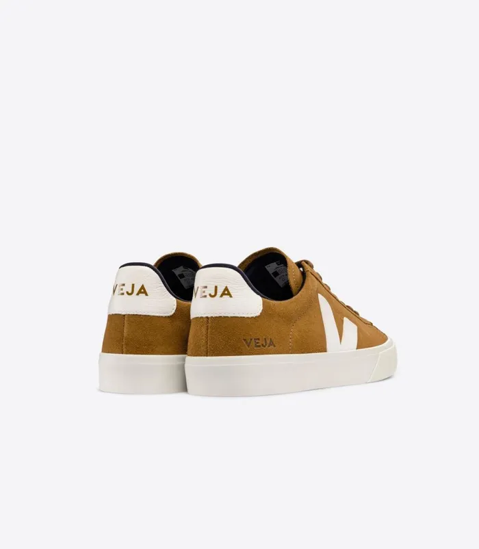 VEJA Campo Women CAMPO SUEDE CAMEL WHITE