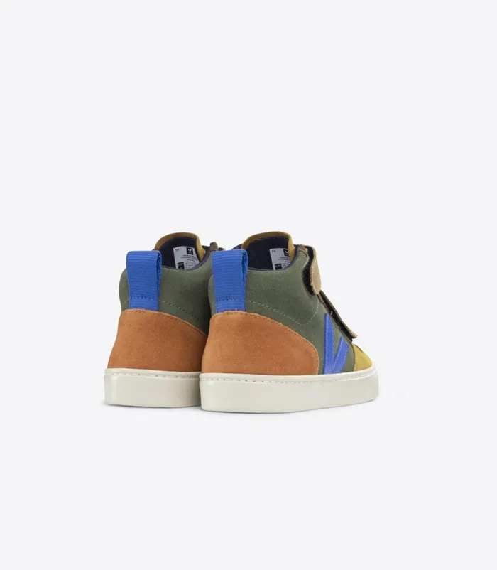 VEJA V10 Mid Kids V10 MID SUEDE MULTICO MUD PAROS