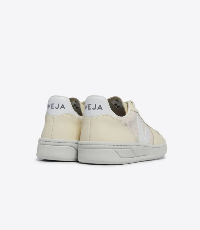 VEJA V10 Women V10 JMESH JUTE WHITE MULTICO
