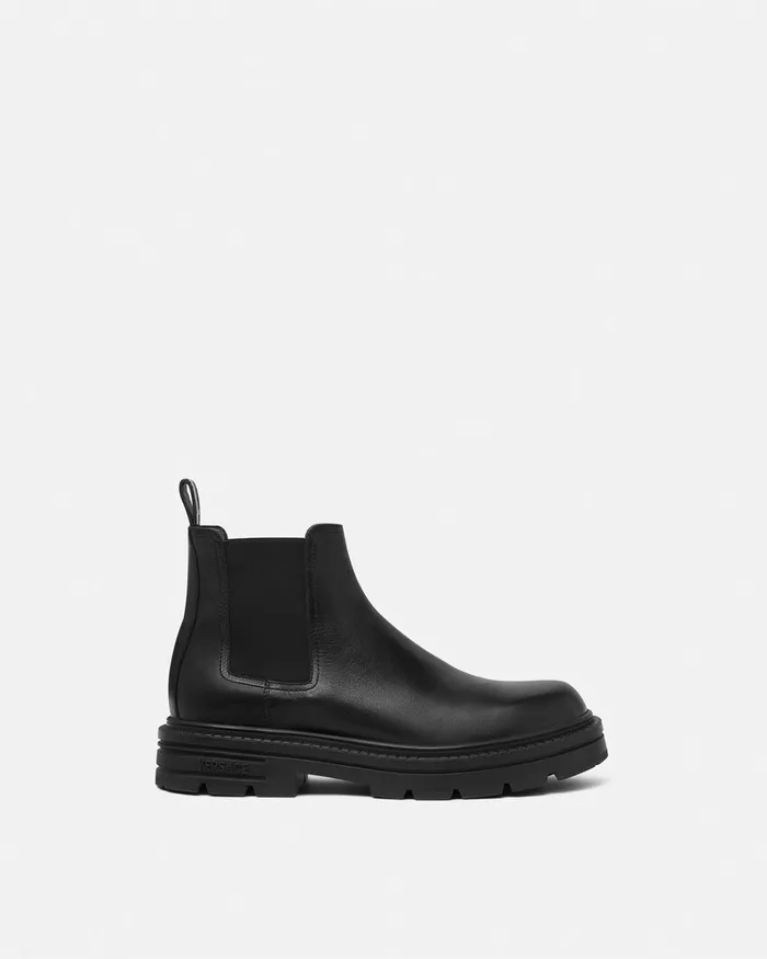 Versace Adriano Chelsea Boots Black Men Boots