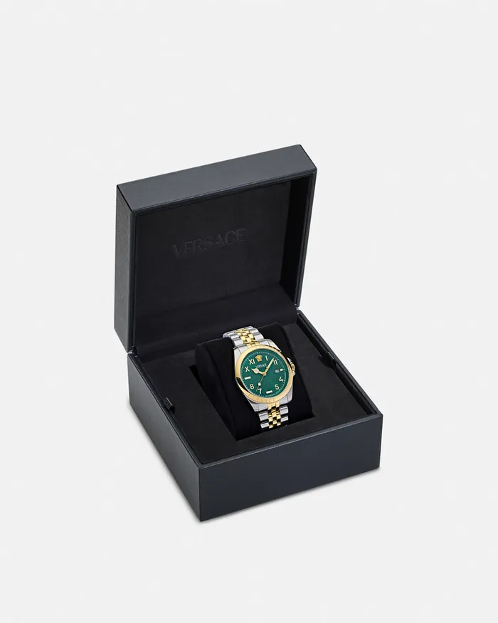 Versace Anteo Watch Silvergold Men Watches