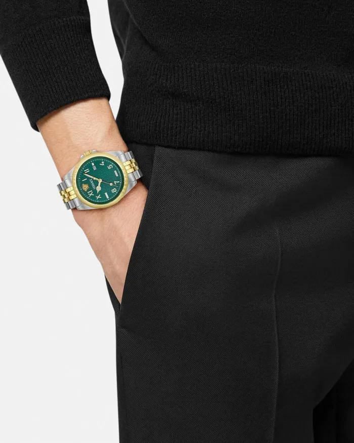 Versace Anteo Watch Silvergold Men Watches
