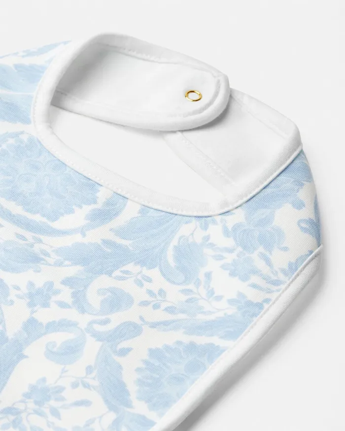 Versace Barocco Baby Bib Blueprint Kids Accessories