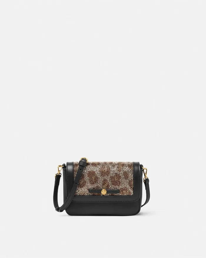 Versace Crystal Leopard Shoulder Bag 2bs3v Kids Bags and Accessories