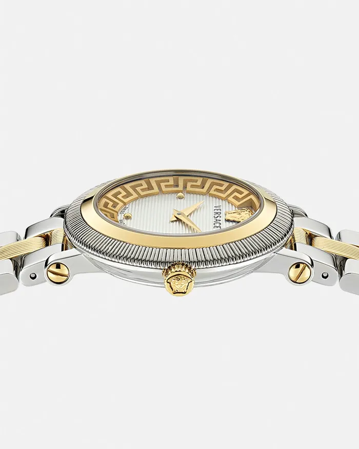 Versace Greca Flourish Watch Silvergold Women Watches