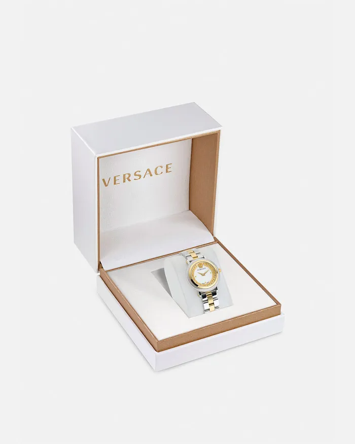 Versace Greca Flourish Watch Silvergold Women Watches