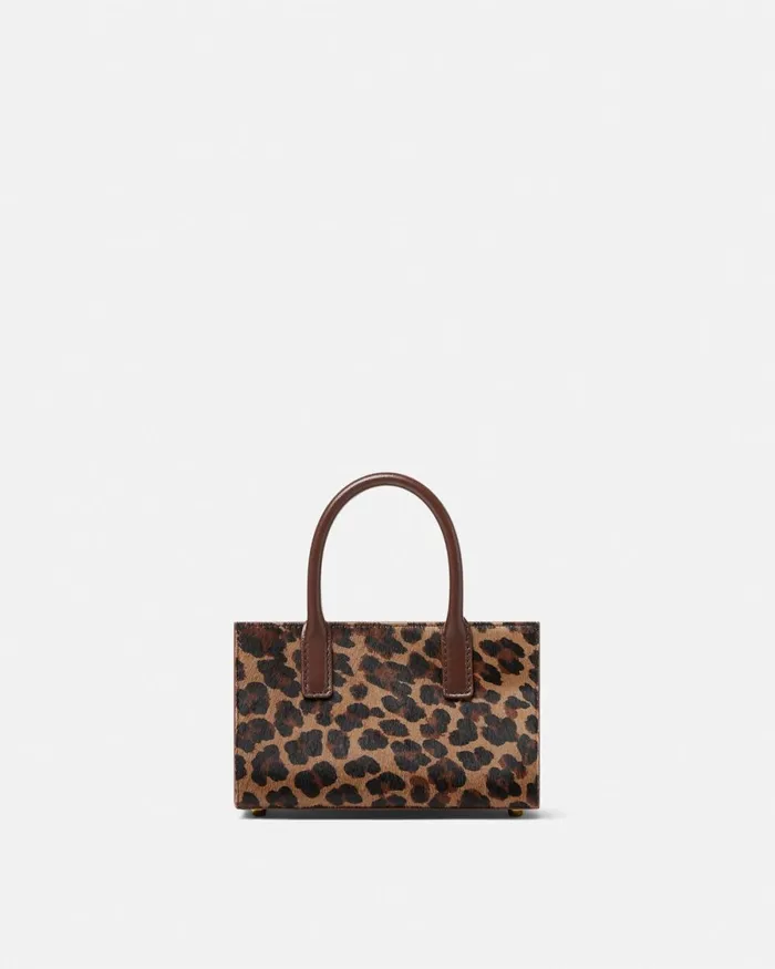 Versace Leopard Medusa 03995 Mini Tote Bag Animalier Women Medusa 03995