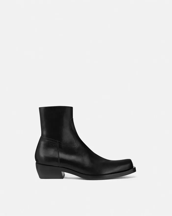 Versace Luciano Boots Black Men Boots