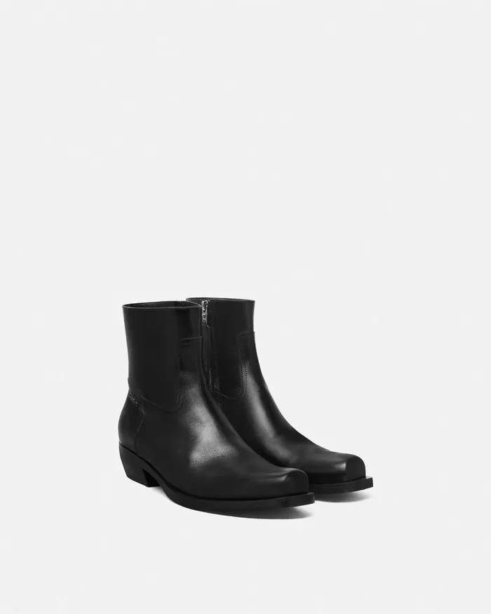 Versace Luciano Boots Black Men Boots