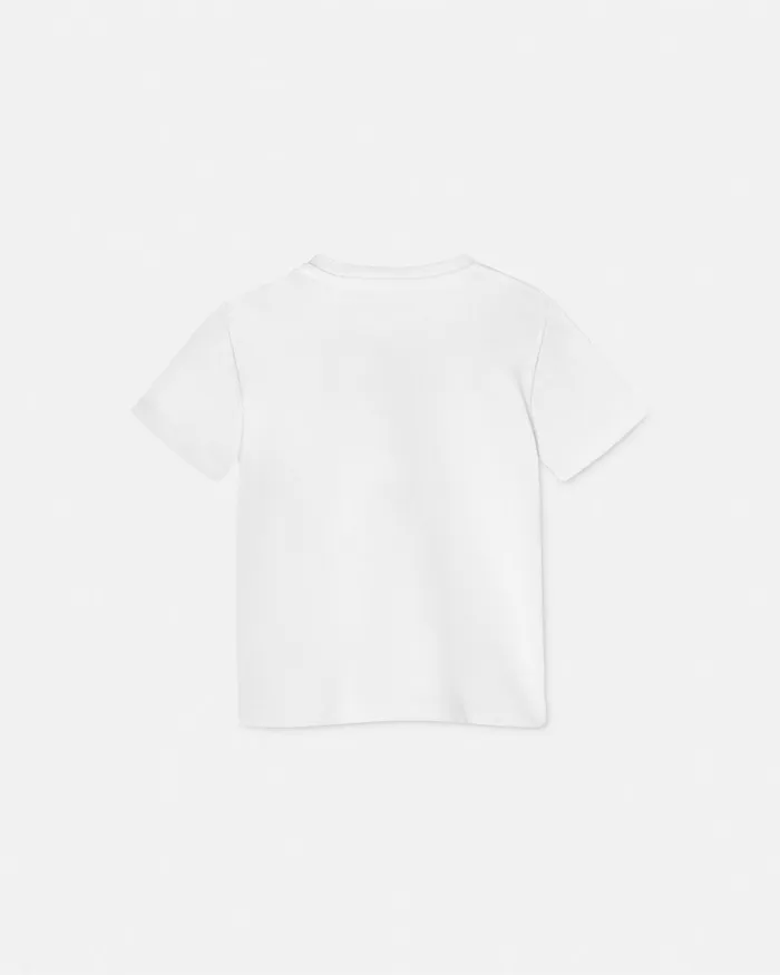 Versace Medusa Baby TShirt Whitesilver Kids Shirts and Tshirts