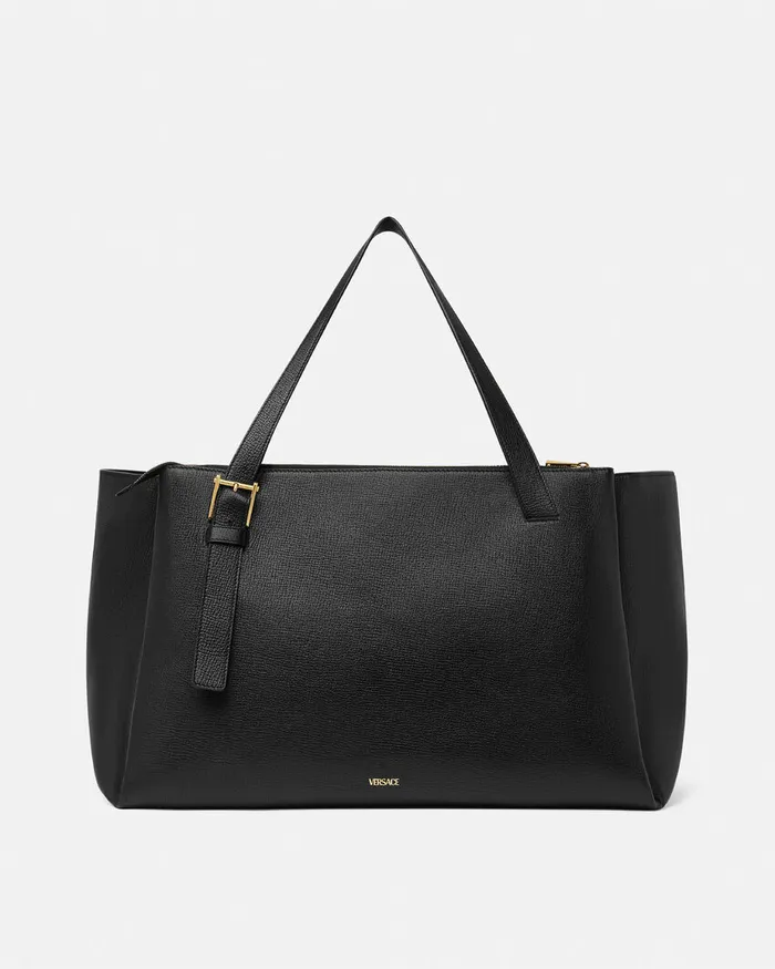 Versace Medusa Biggie Maxi Tote Bag Blackgold Men Totes