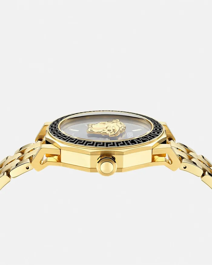 Versace Medusa Deco Watch Gold Men Watches