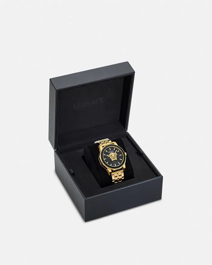 Versace Medusa Deco Watch Gold Men Watches