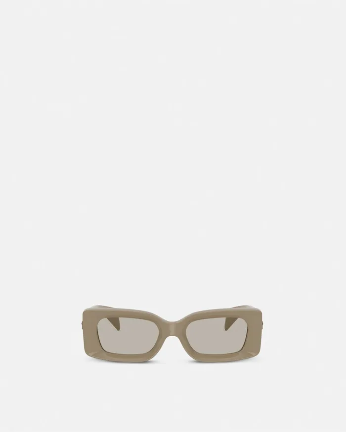 Versace Medusa Medallion Sunglasses Green WomenMen Sunglasses