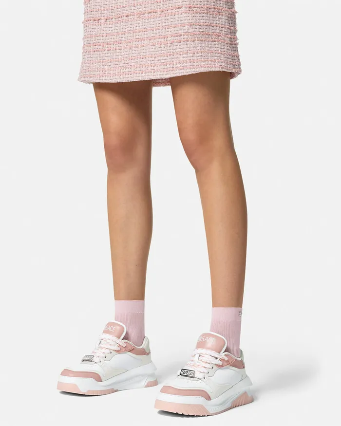 Versace Odissea Sneakers Light Pink Women Sneakers