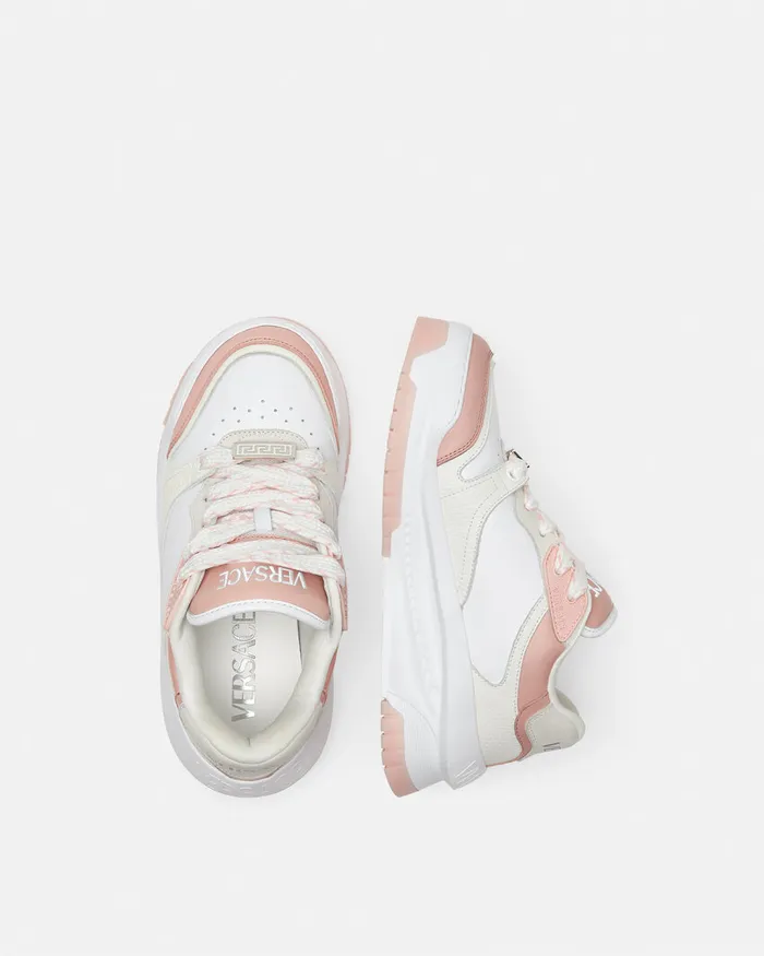 Versace Odissea Sneakers Light Pink Women Sneakers