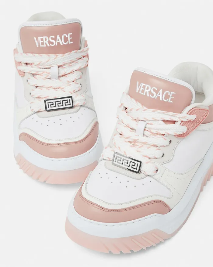 Versace Odissea Sneakers Light Pink Women Sneakers