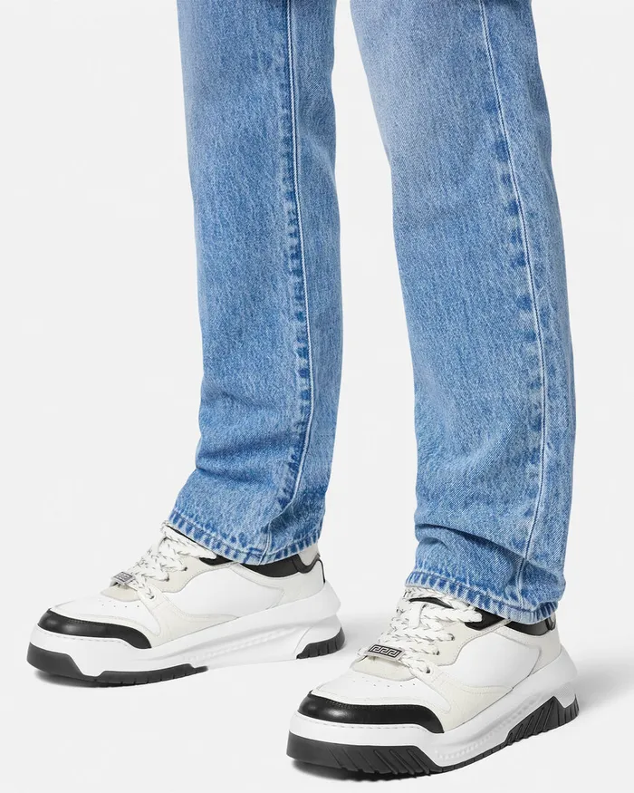 Versace Odissea Sneakers Whiteblack Men Sneakers