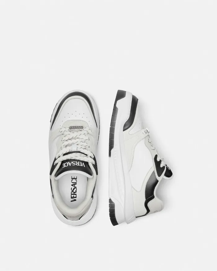 Versace Odissea Sneakers Whiteblack Men Sneakers