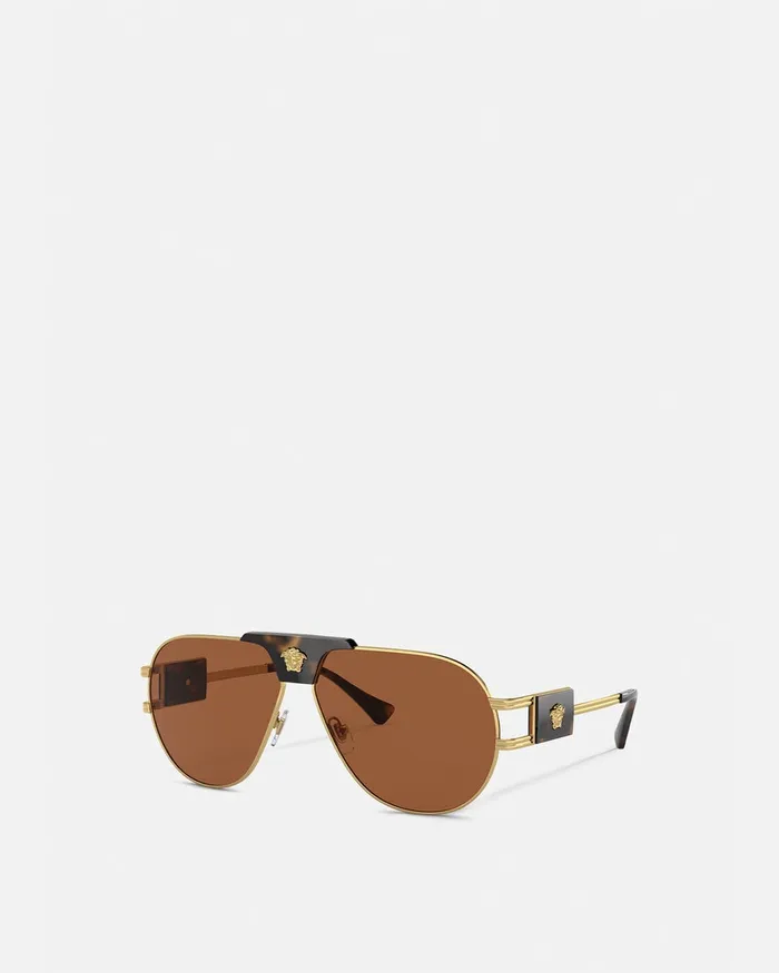 Versace Special Project Sunglasses Havana Men Sunglasses
