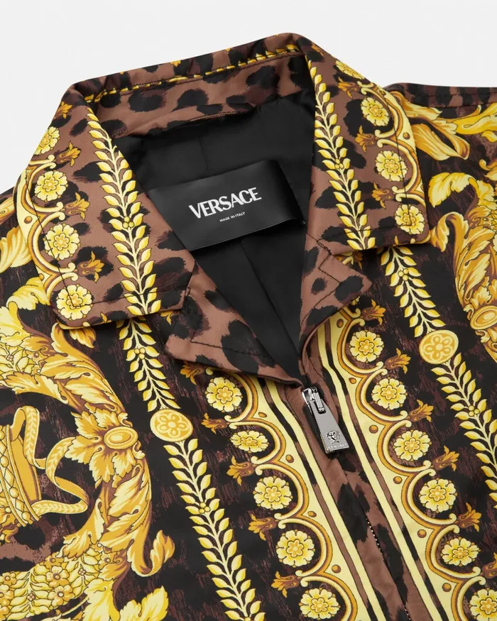 Versace Wild Barocco Blouson Jacket Animalier Men Jackets and Coats