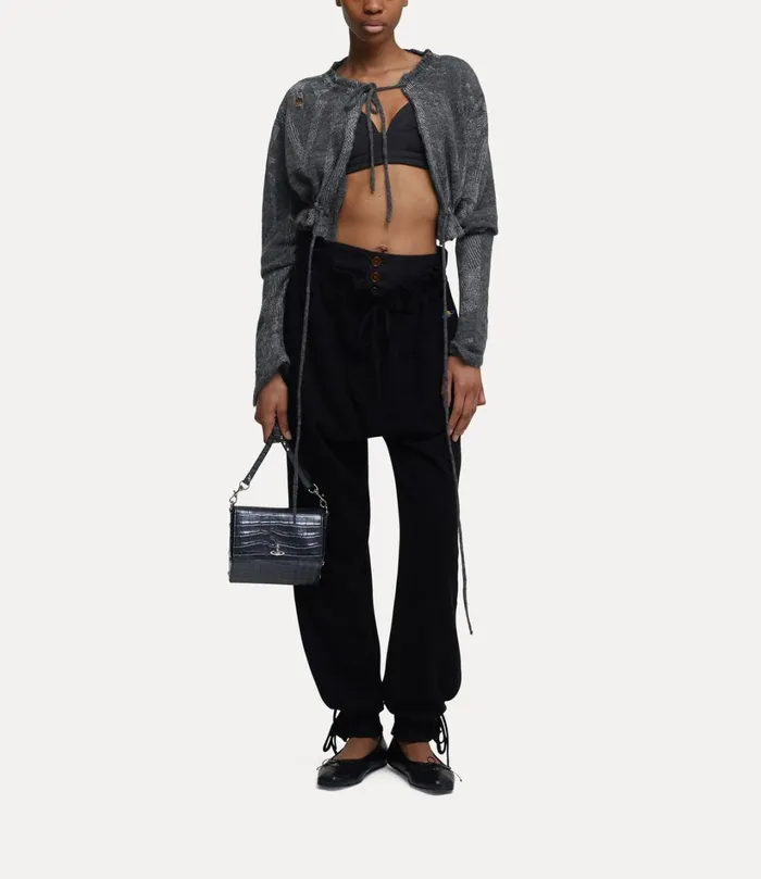 Vivienne Westwood Knitwear Women HiVis Cardigan Reflective Grey