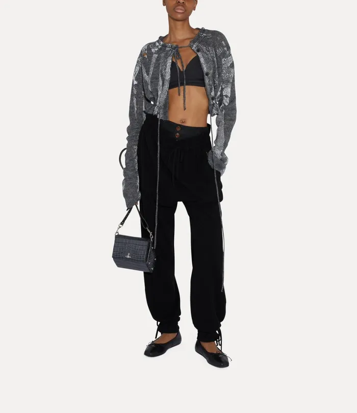Vivienne Westwood Knitwear Women HiVis Cardigan Reflective Grey