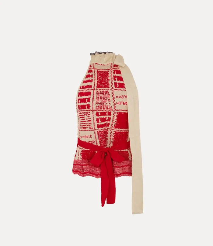 Vivienne Westwood Tops And Shirts Women Checked Top Beigered