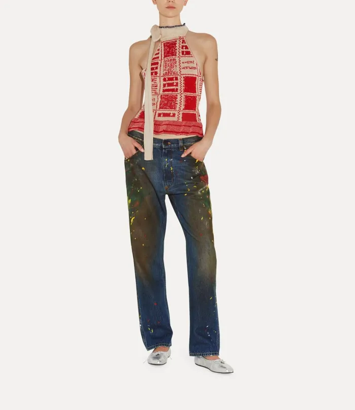 Vivienne Westwood Tops And Shirts Women Checked Top Beigered