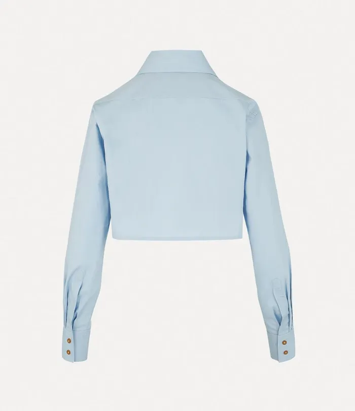 Vivienne Westwood Tops And Shirts Women Cut Off Heart Shirt Blue