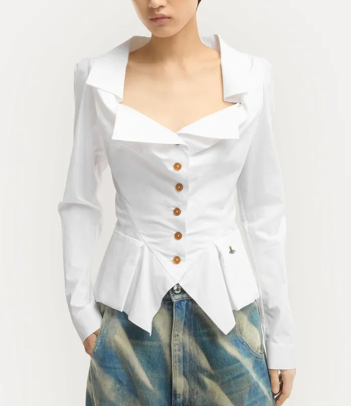 Vivienne Westwood Tops And Shirts Women Monday Shirt White